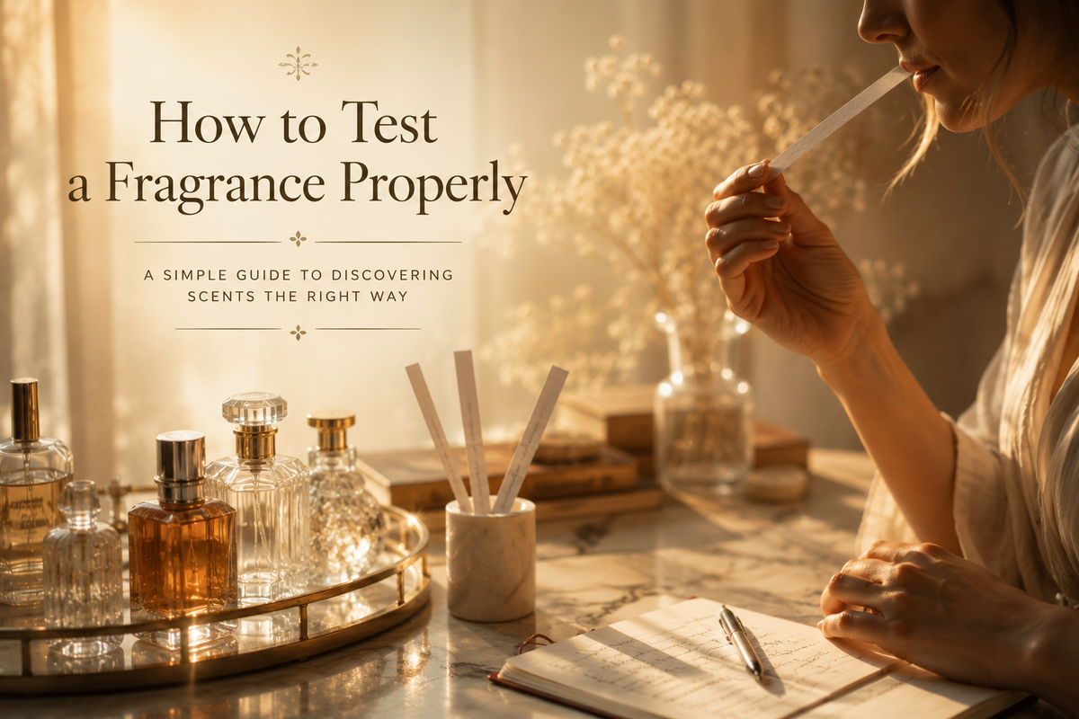 How to Test a Fragrance Properly