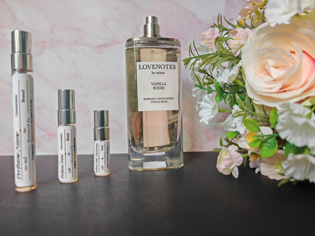 Ariana Grande LOVENOTES Vanilla Suede EDP – Perfume Sample