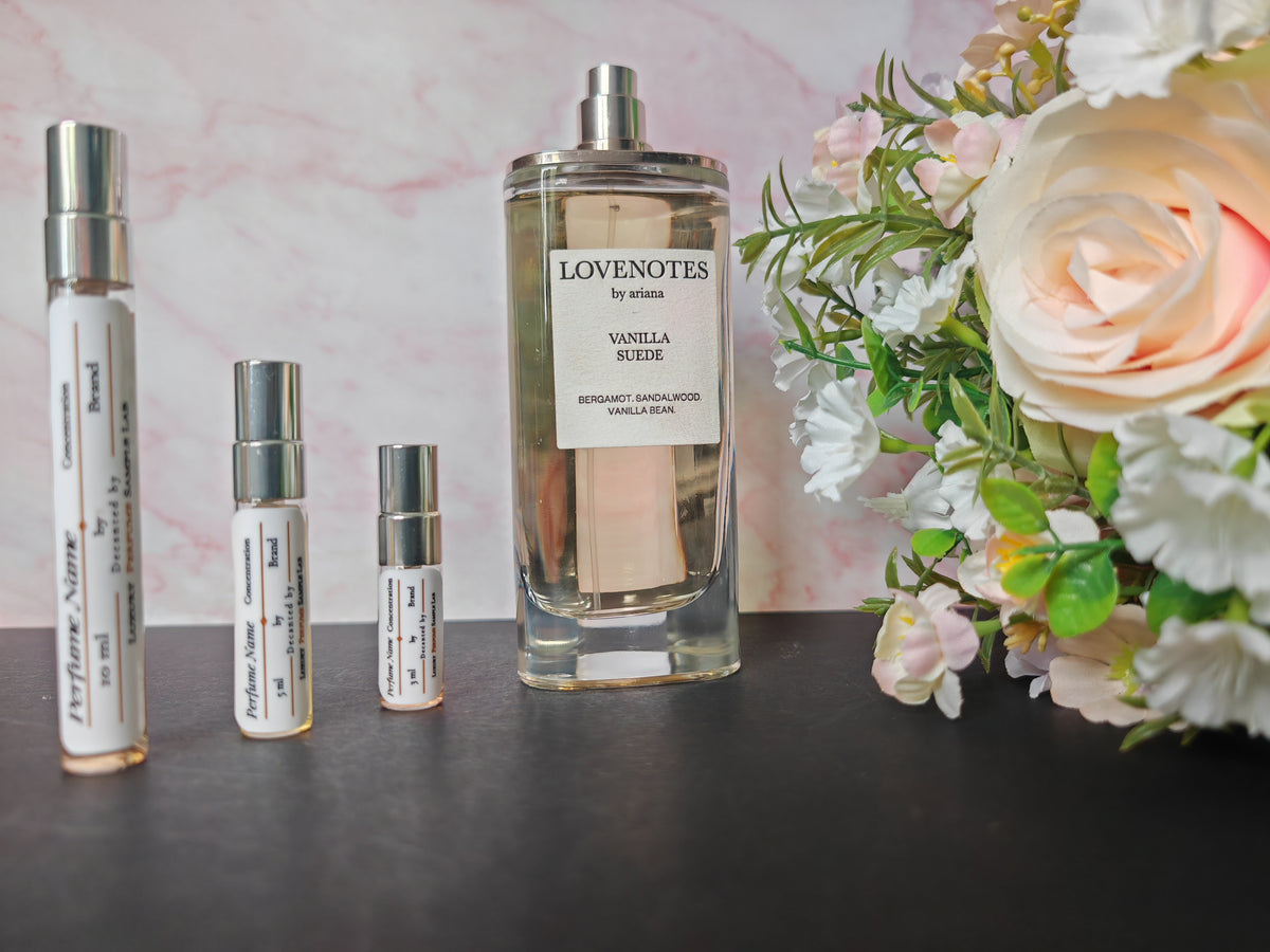 Ariana Grande LOVENOTES Vanilla Suede EDP – Perfume Sample