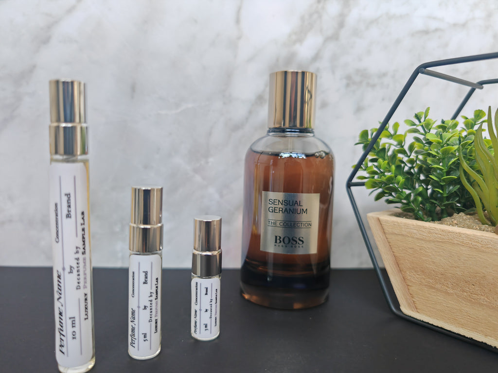 Hugo Boss The Collection Sensual Geranium EDP Intense – Perfume Sample